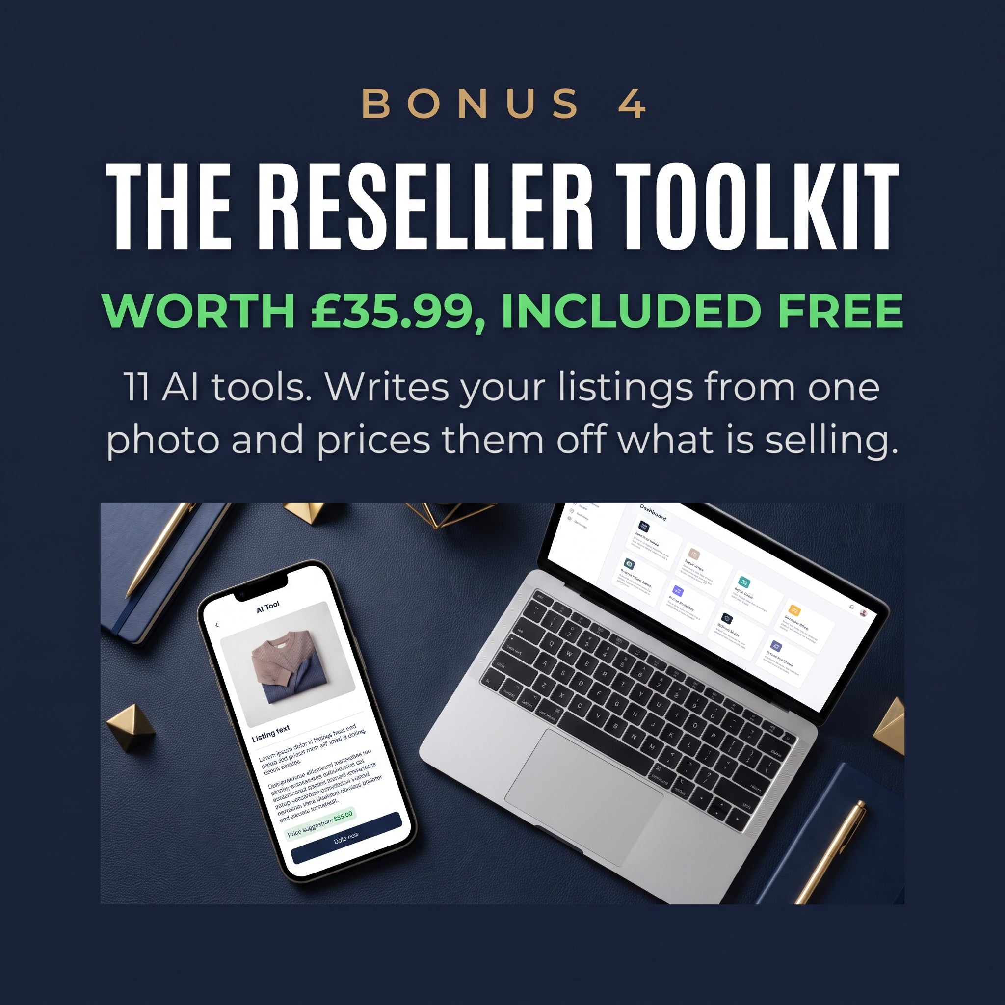 Expert Reselling Kit: Stock, Every Supplier + 1:1 Call With Me