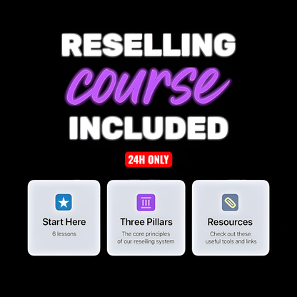 The 2026 Reselling Starter Pack - AUTO ROLEX GIVEAWAY ENTRY